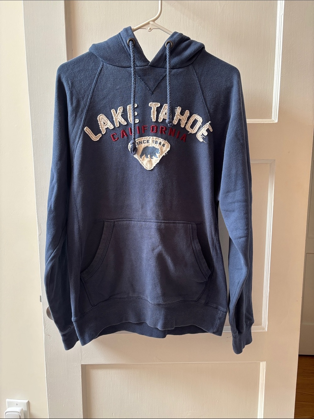 Blue 84 Navy Crewneck Hoodie with Lake Tahoe Patch